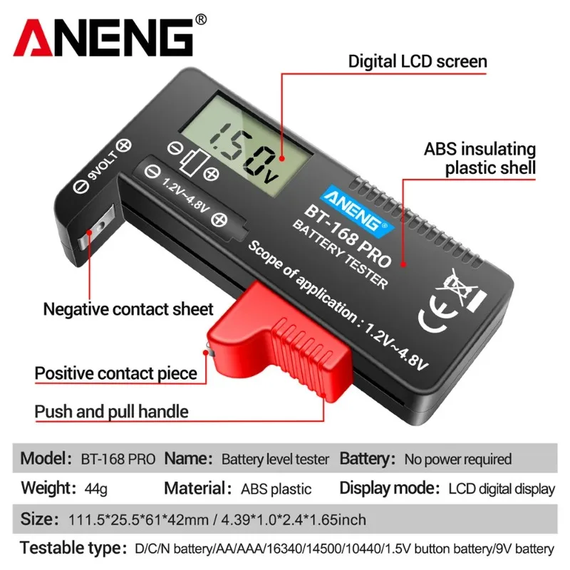 Power Tools Pro - LCD Digital Power Test Display Cell