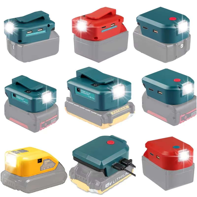 Power Tools Types - Bộ Chuyển Đổi Với Ánh Sáng
