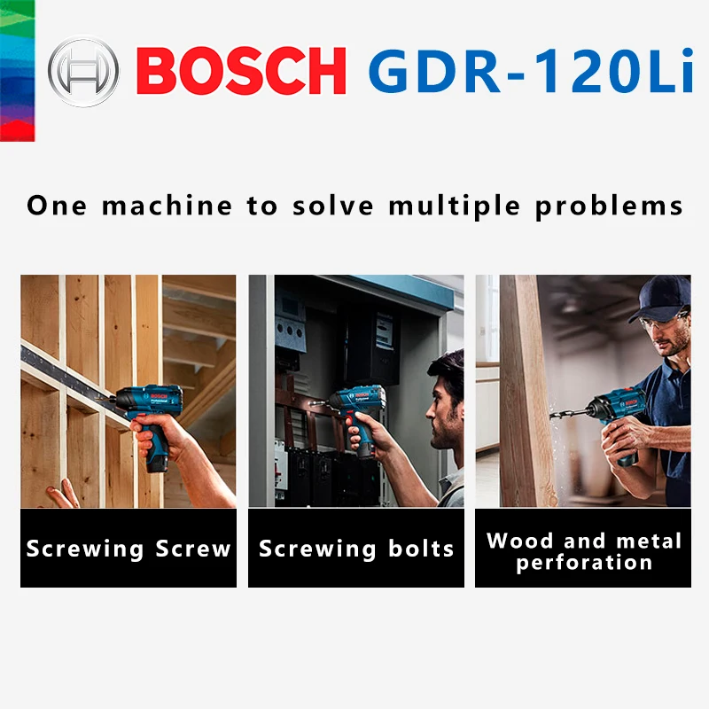 Impact Driver Cordless - Bosch Original GDR 120-LI Cordless Impact