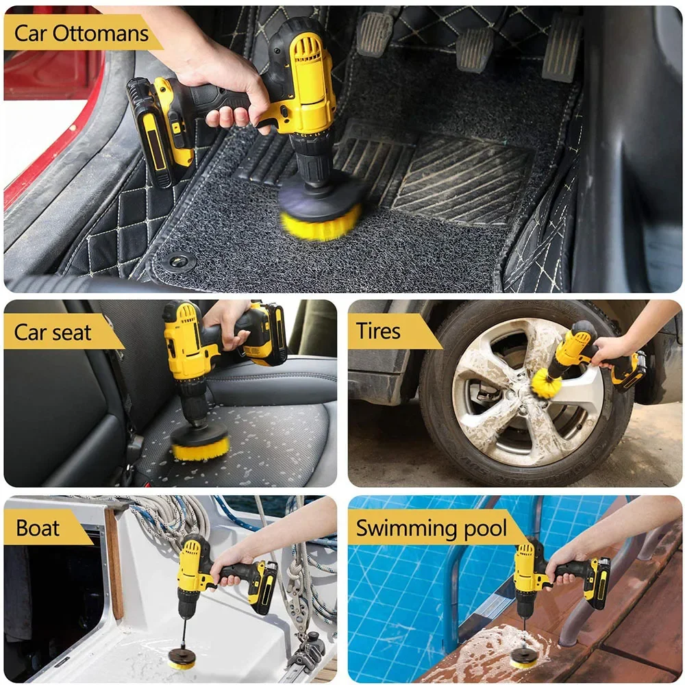 Drill Brush Attachment Set Pow - đánh giá và giá Power Tools For Windows