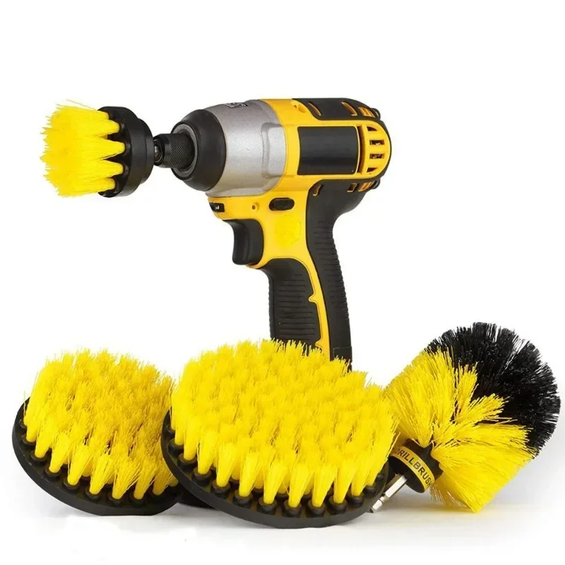 Electric Cleaning Brush Drill  - đánh giá và giá Power Tools Yellow