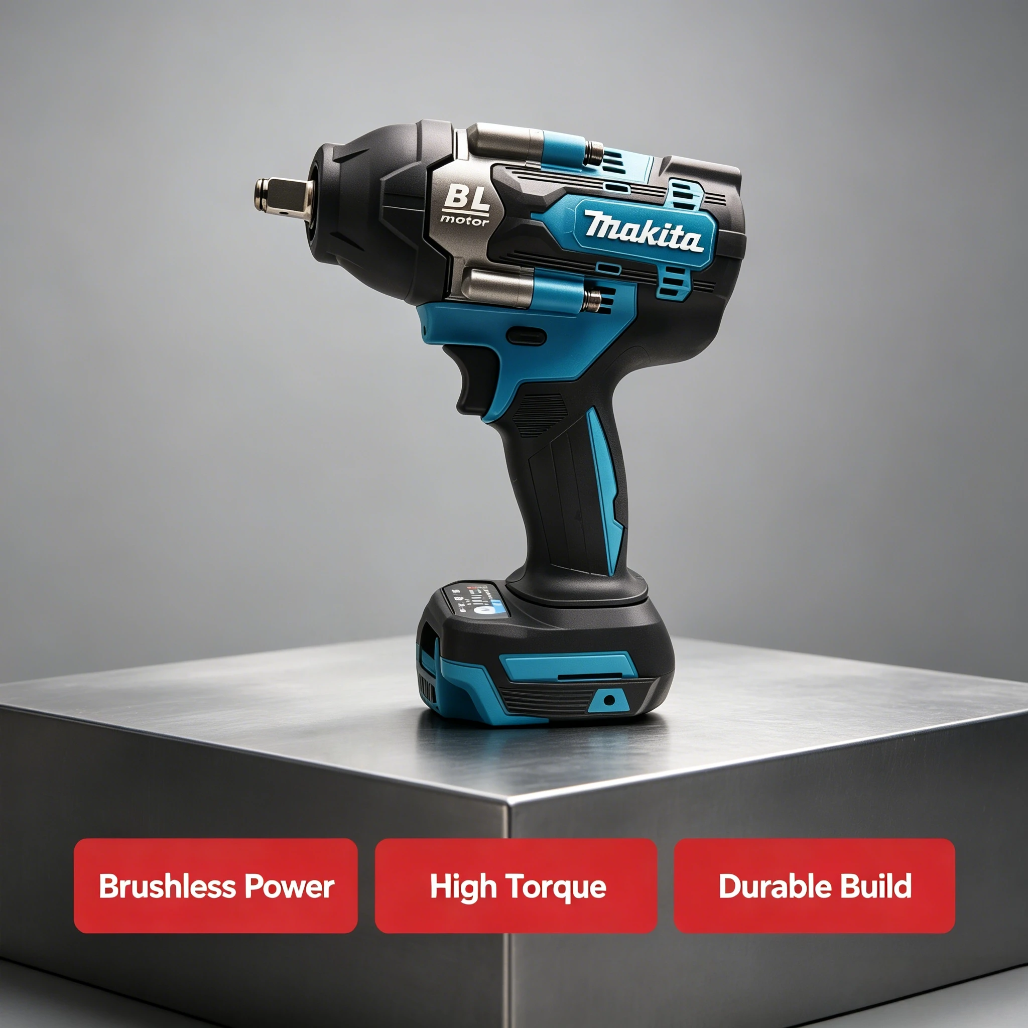 Makita DTW700 Cordless Brushle - đánh giá và giá Impact Driver Cordless