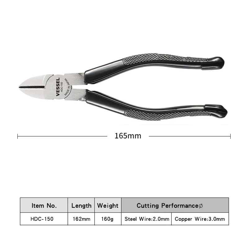 VESSEL Diagonal Cutting Pliers - đánh giá và giá Power Tools Japan