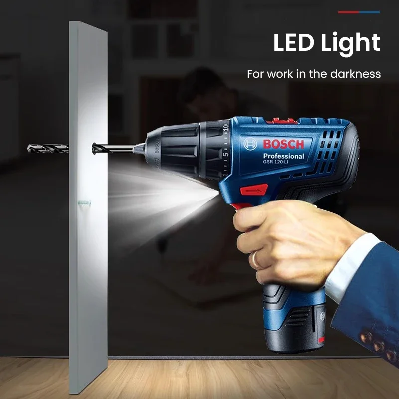 Bosch GSR120-LI Electric Drill - đánh giá và giá Impact Driver Cordless