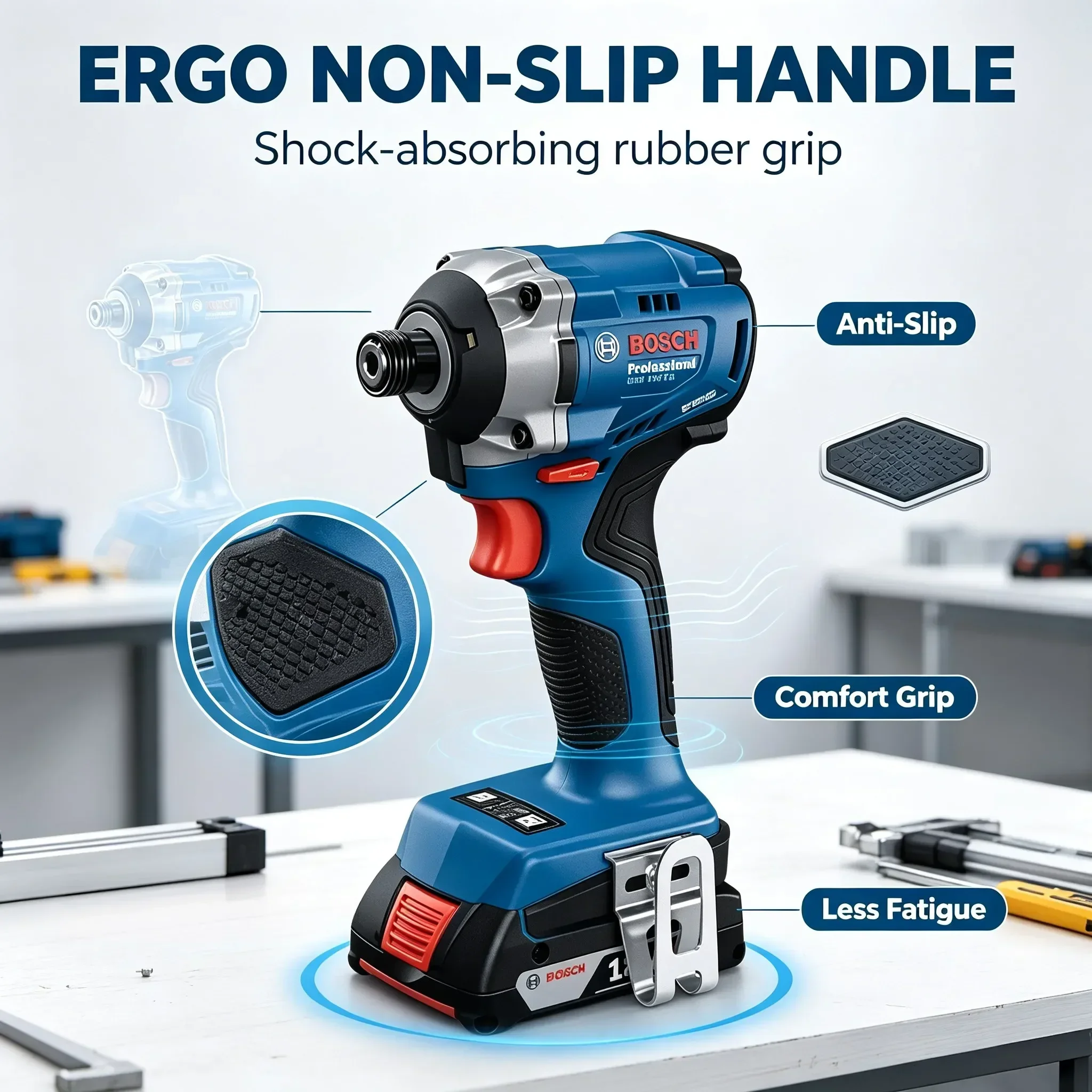 Bosch GDR 18V-215 Professional - đánh giá và giá Impact Driver Cordless