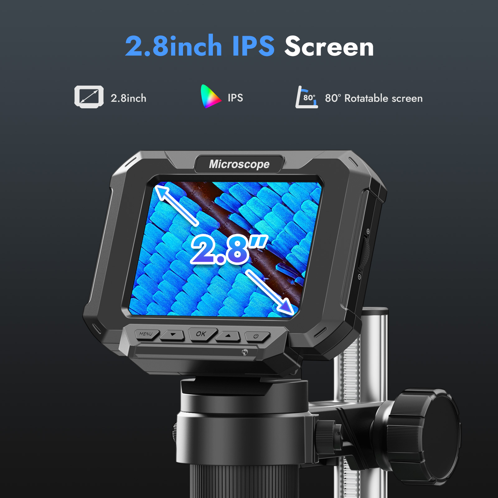 2.8inch Digital Coin Microscop - đánh giá và giá Power Tools For Windows
