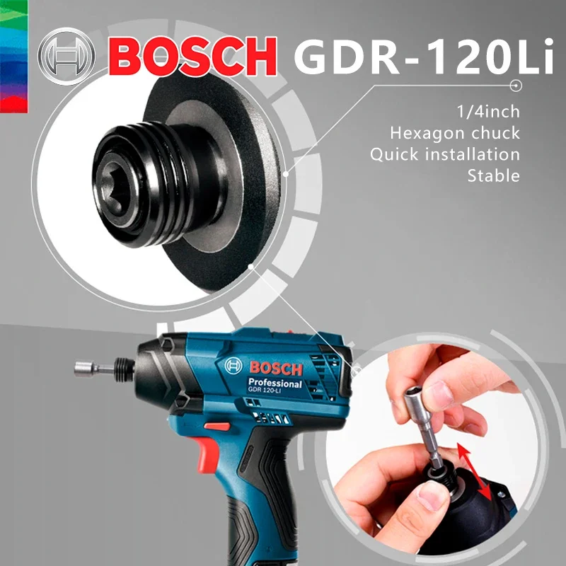 Bosch Original GDR 120-LI Rech - đánh giá và giá Impact Driver Cordless