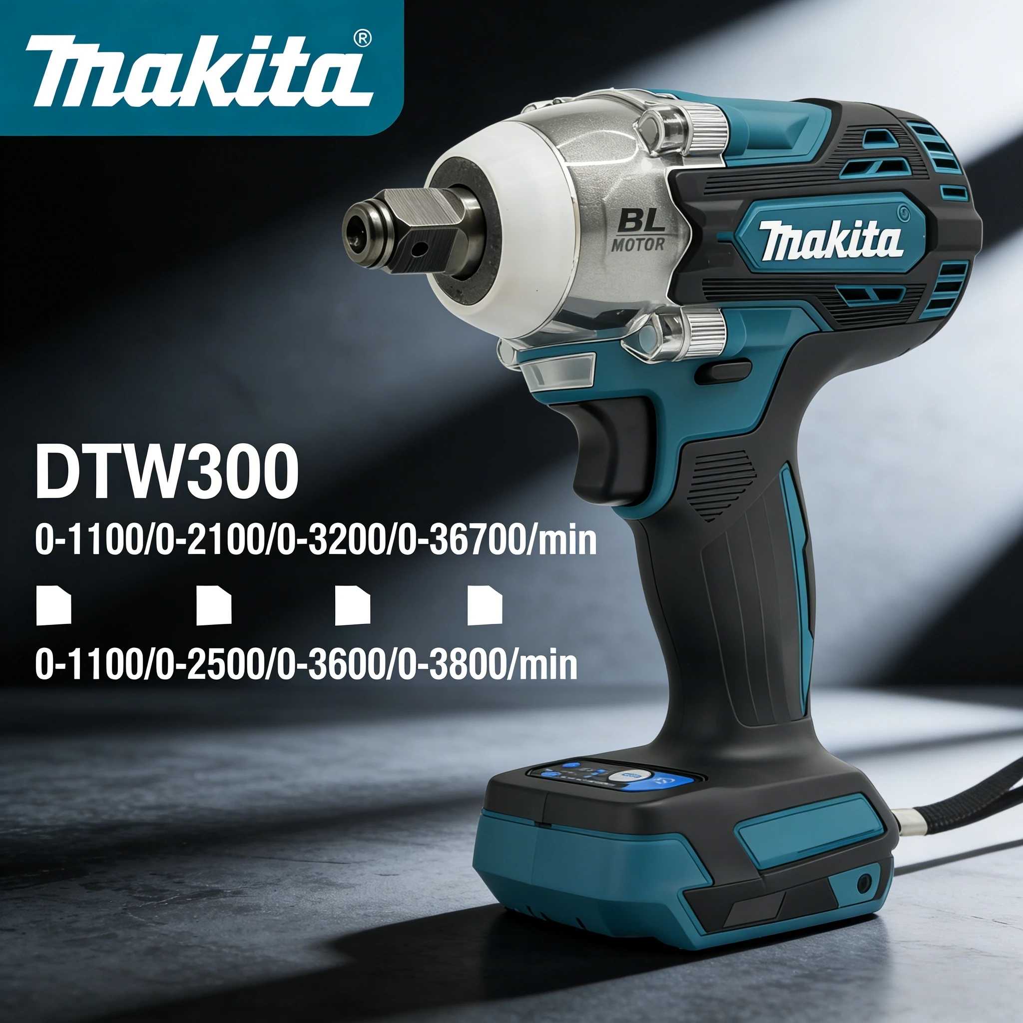 Makita DTW300Z Cordless Brushl - đánh giá và giá Impact Driver Cordless