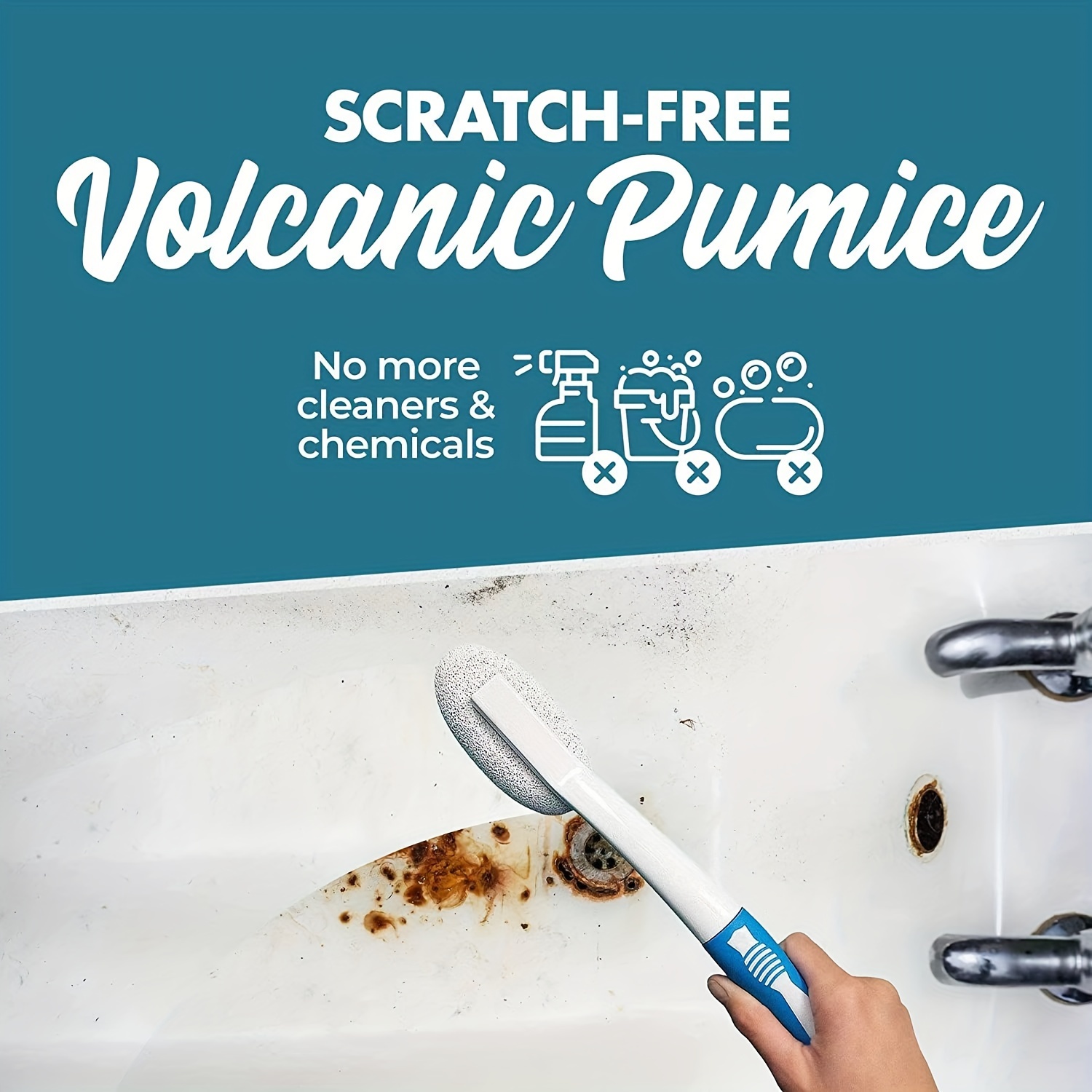 Pumice Toilet Cleaning Brush,  - đánh giá và giá Power Tools Yellow