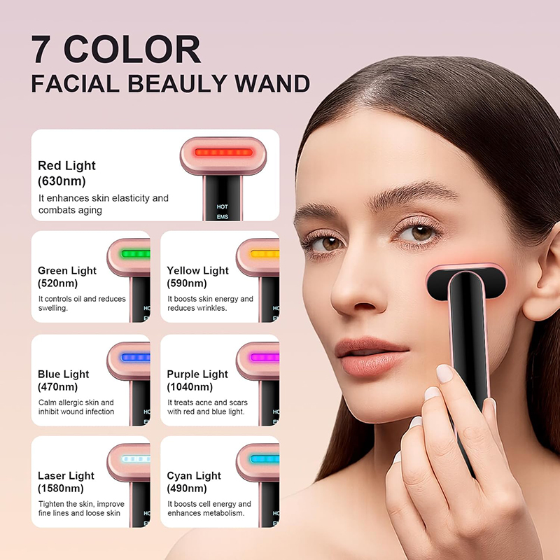 EMS Face Lifting Device 7 Colo - đánh giá và giá Power Tools Japan