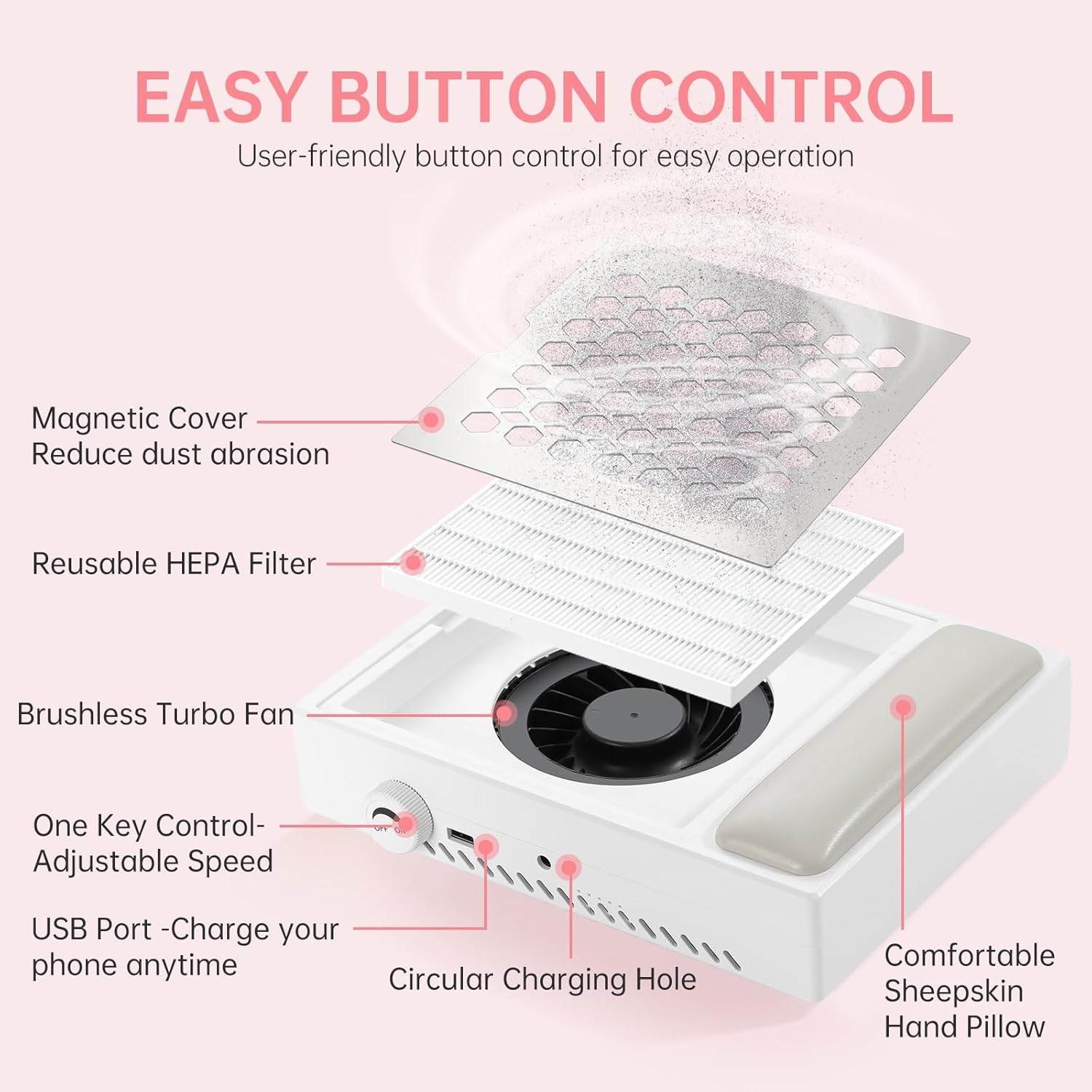 Popular Nail Dust Collector, S - đánh giá và giá Power Tools You Must Have