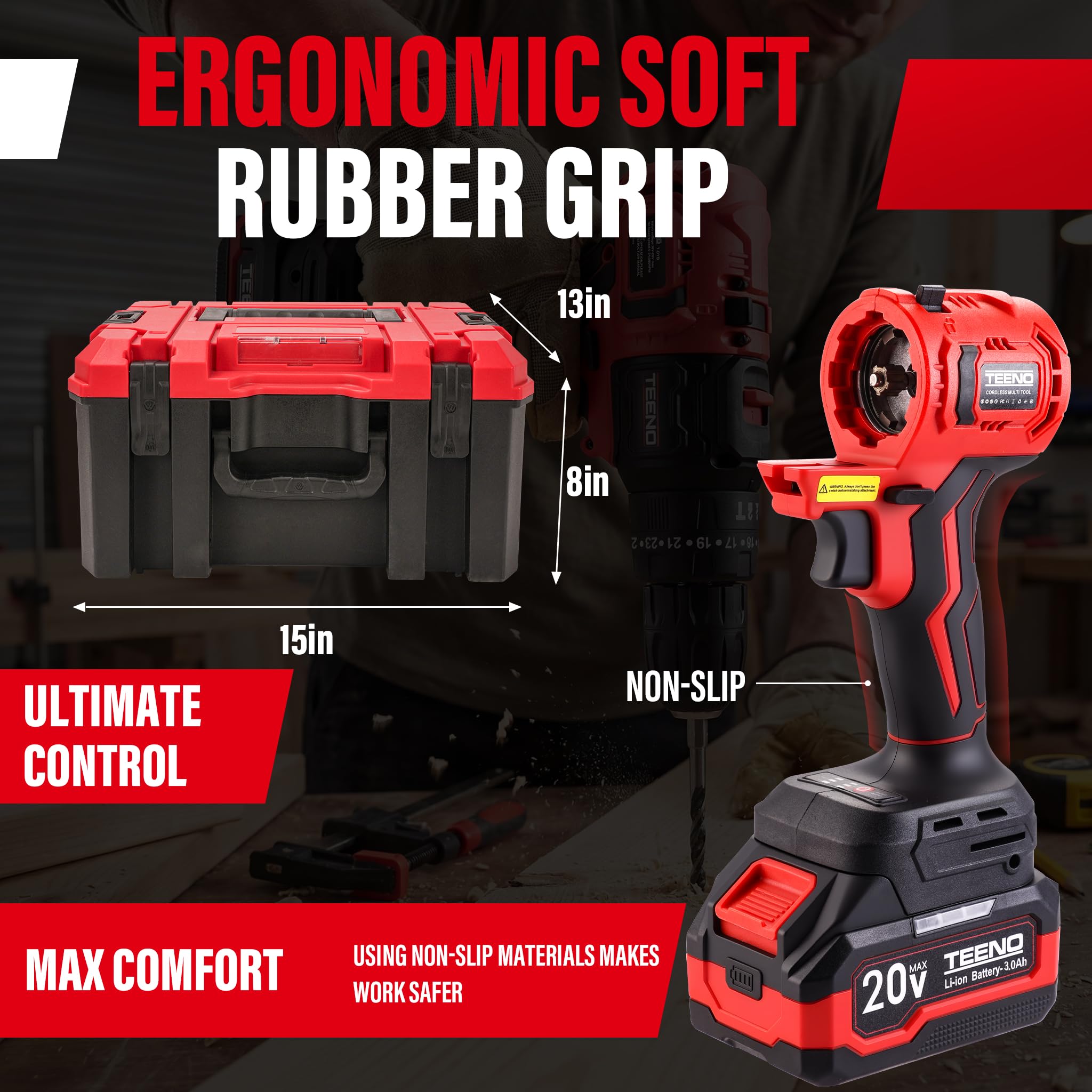 TEENO Brushless Power Tool Com - đánh giá và giá Reciprocating Saw Cordless